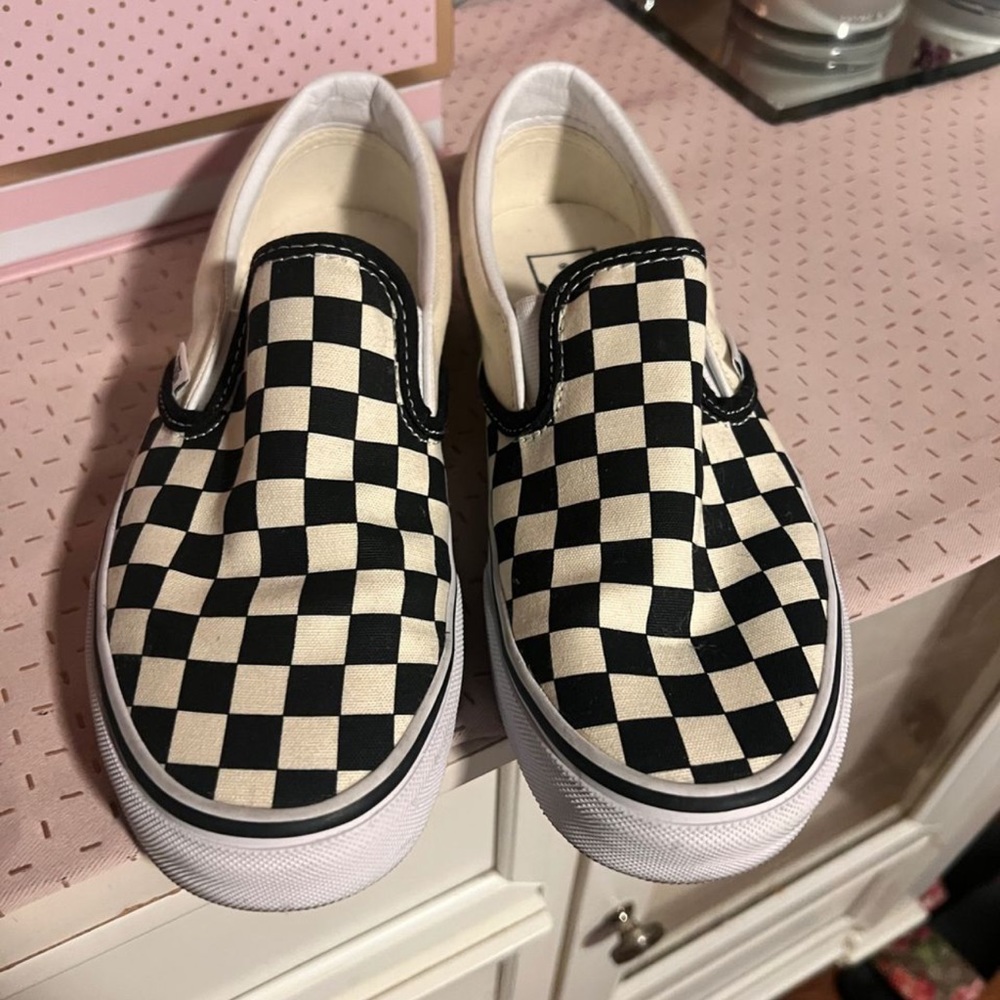 Checkered Vans